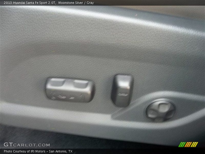 Moonstone Silver / Gray 2013 Hyundai Santa Fe Sport 2.0T