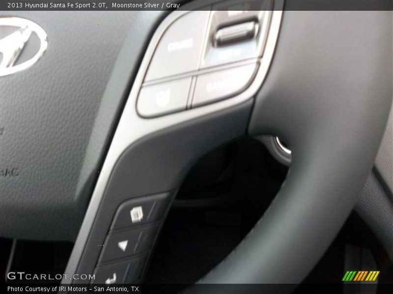 Moonstone Silver / Gray 2013 Hyundai Santa Fe Sport 2.0T