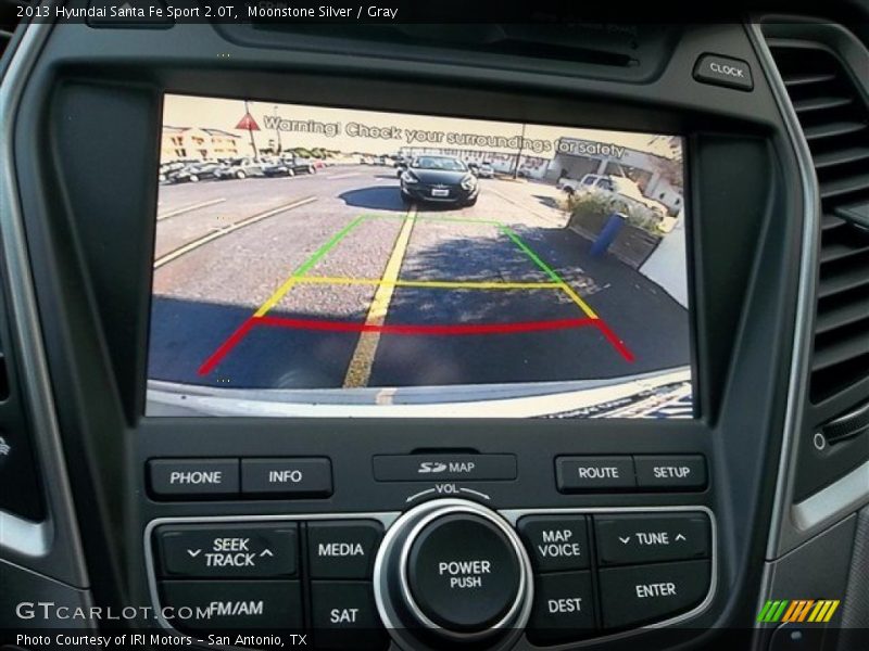 Moonstone Silver / Gray 2013 Hyundai Santa Fe Sport 2.0T