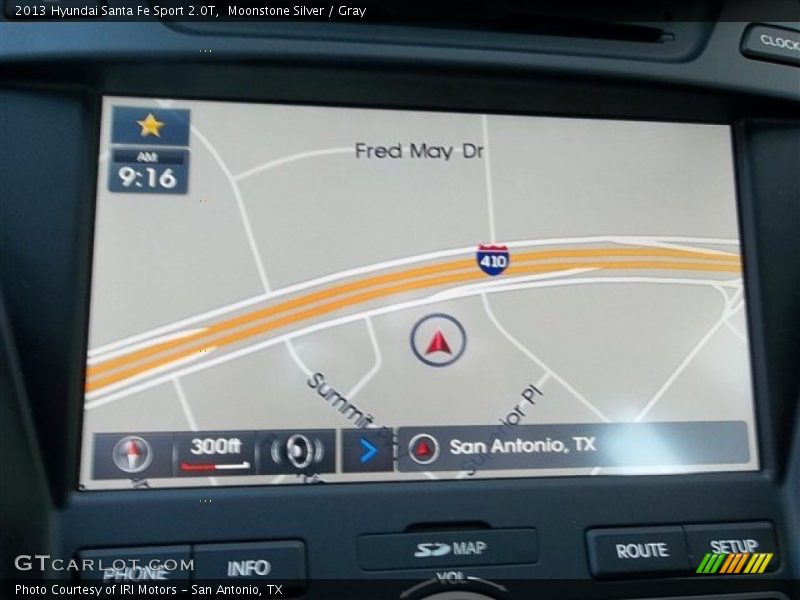 Moonstone Silver / Gray 2013 Hyundai Santa Fe Sport 2.0T