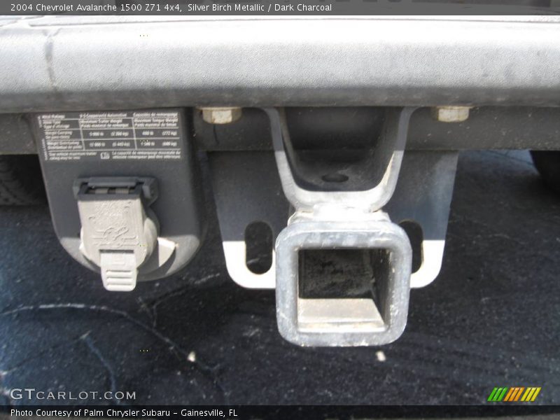 Silver Birch Metallic / Dark Charcoal 2004 Chevrolet Avalanche 1500 Z71 4x4