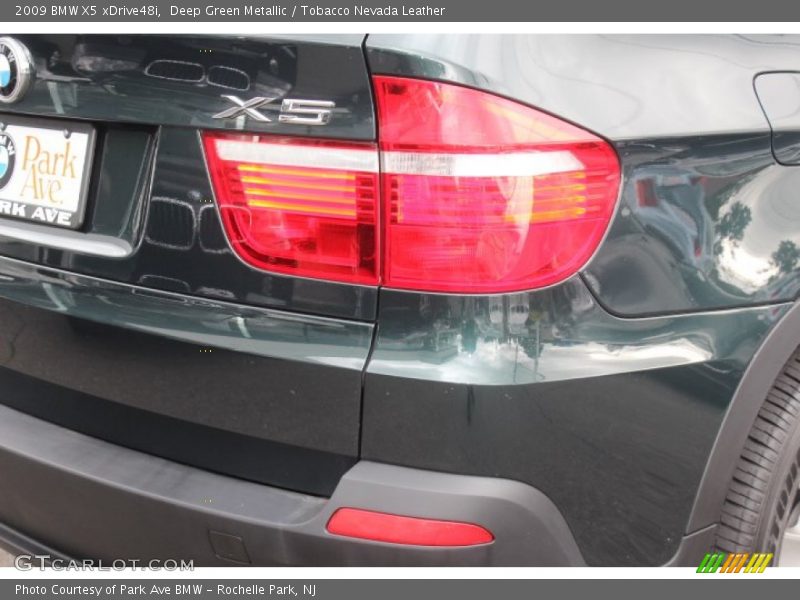 Deep Green Metallic / Tobacco Nevada Leather 2009 BMW X5 xDrive48i