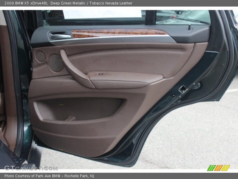 Deep Green Metallic / Tobacco Nevada Leather 2009 BMW X5 xDrive48i