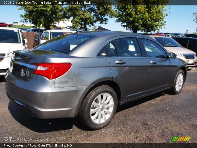 Tungsten Metallic / Black 2013 Chrysler 200 Touring Sedan