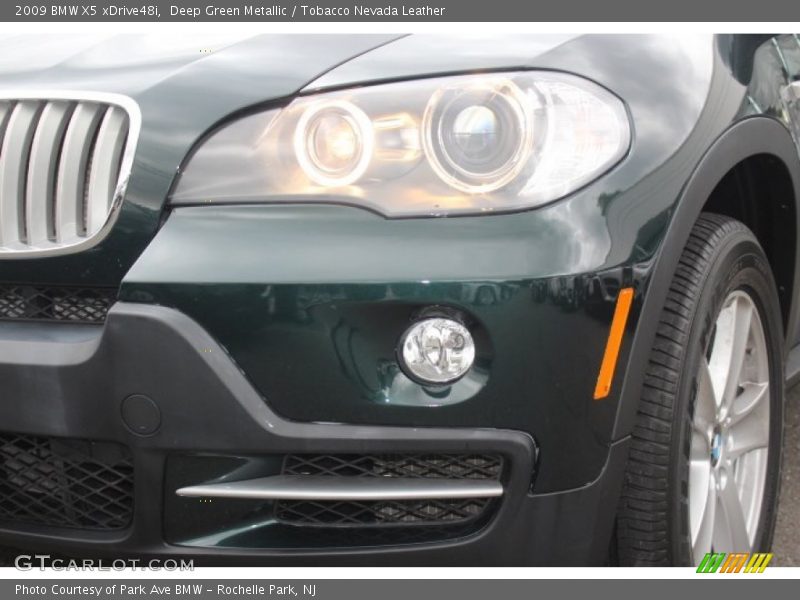 Deep Green Metallic / Tobacco Nevada Leather 2009 BMW X5 xDrive48i