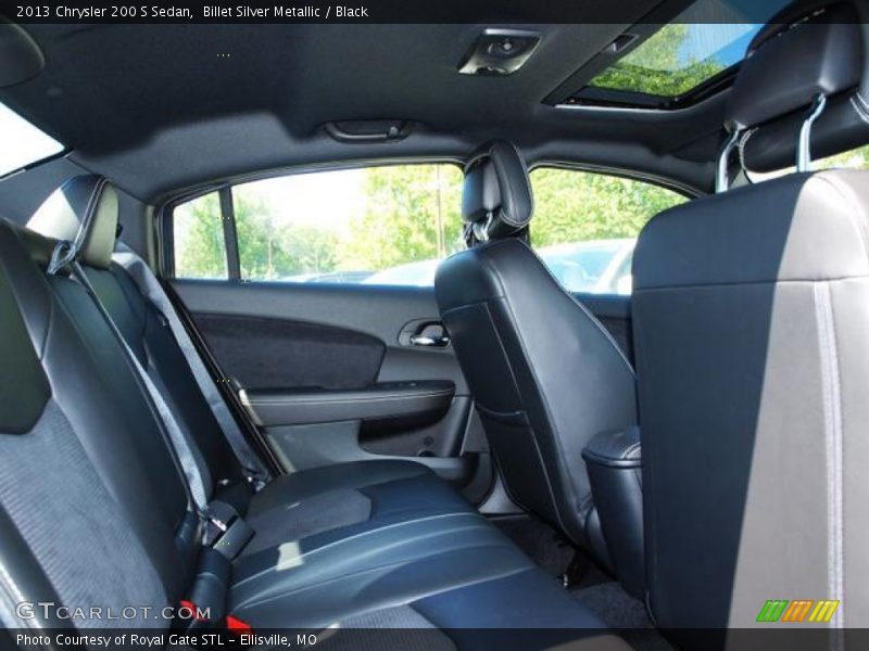 Billet Silver Metallic / Black 2013 Chrysler 200 S Sedan