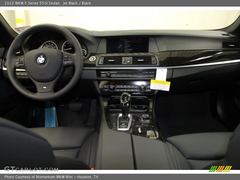 Dashboard of 2013 5 Series 550i Sedan