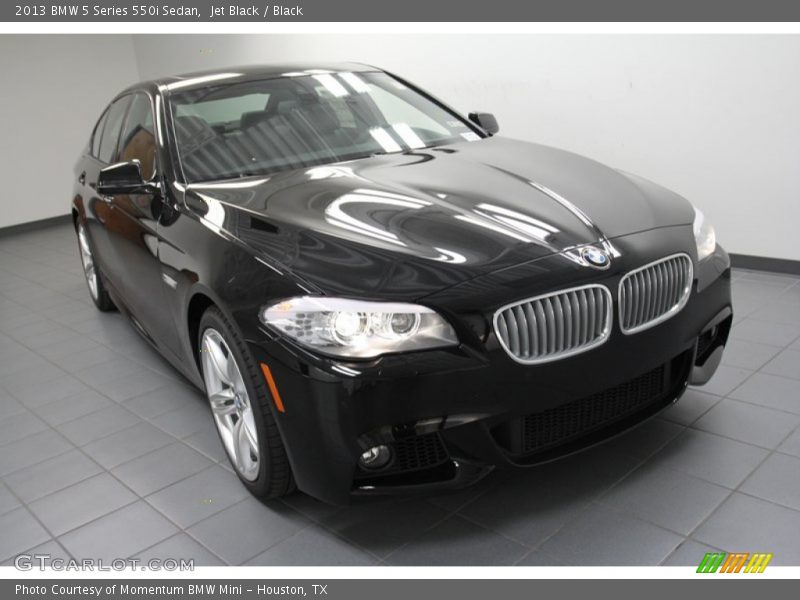 Jet Black / Black 2013 BMW 5 Series 550i Sedan