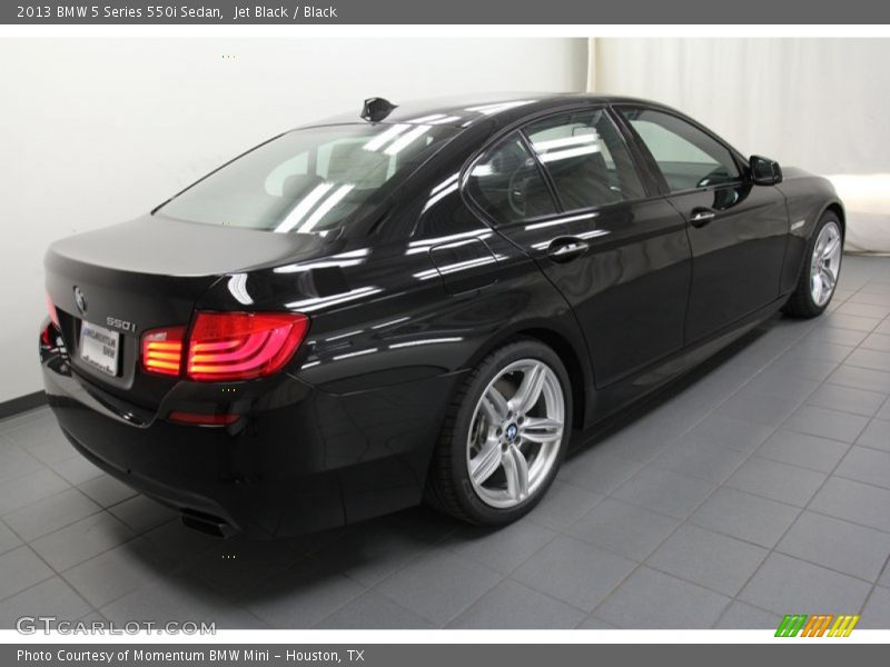 Jet Black / Black 2013 BMW 5 Series 550i Sedan