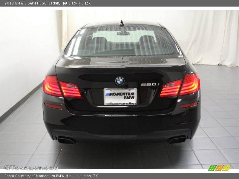 Jet Black / Black 2013 BMW 5 Series 550i Sedan