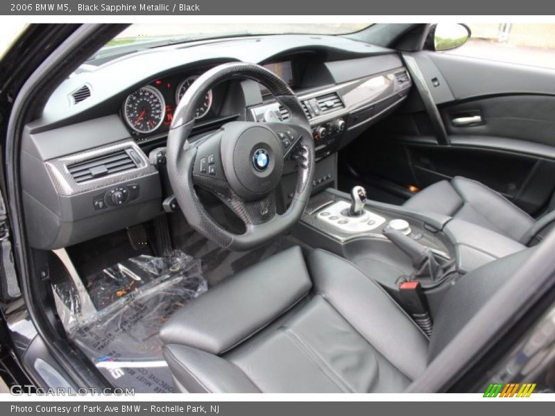 Black Interior - 2006 M5  