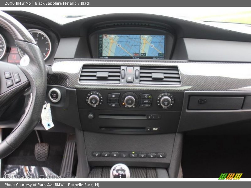 Black Sapphire Metallic / Black 2006 BMW M5