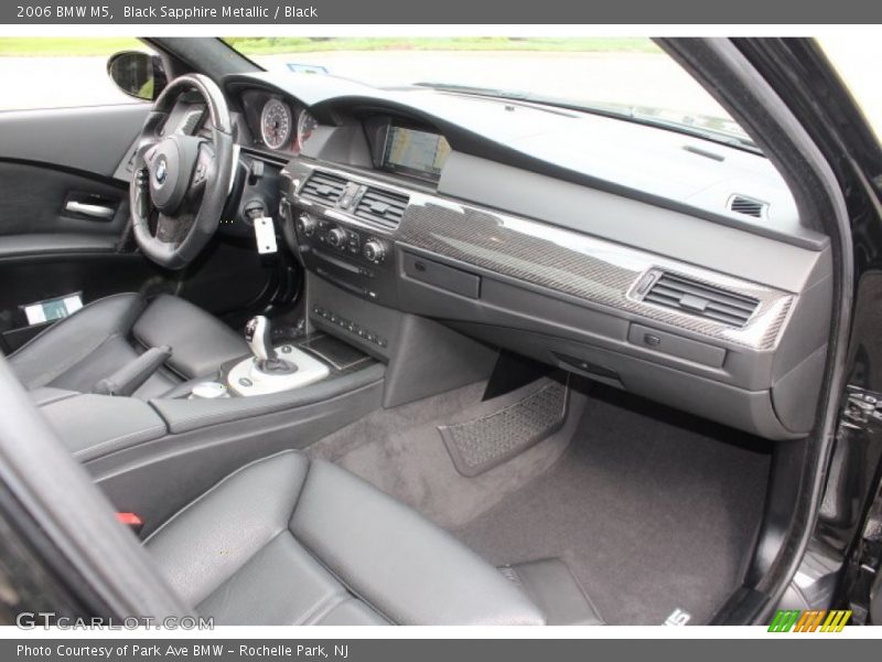 Black Sapphire Metallic / Black 2006 BMW M5