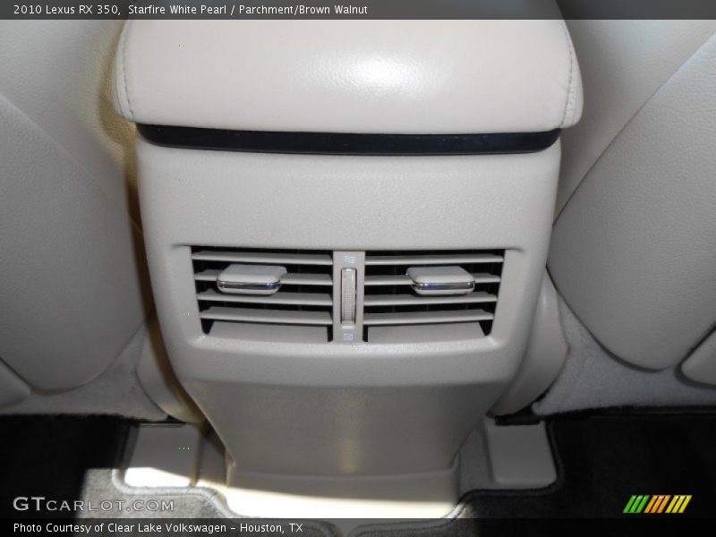 Starfire White Pearl / Parchment/Brown Walnut 2010 Lexus RX 350
