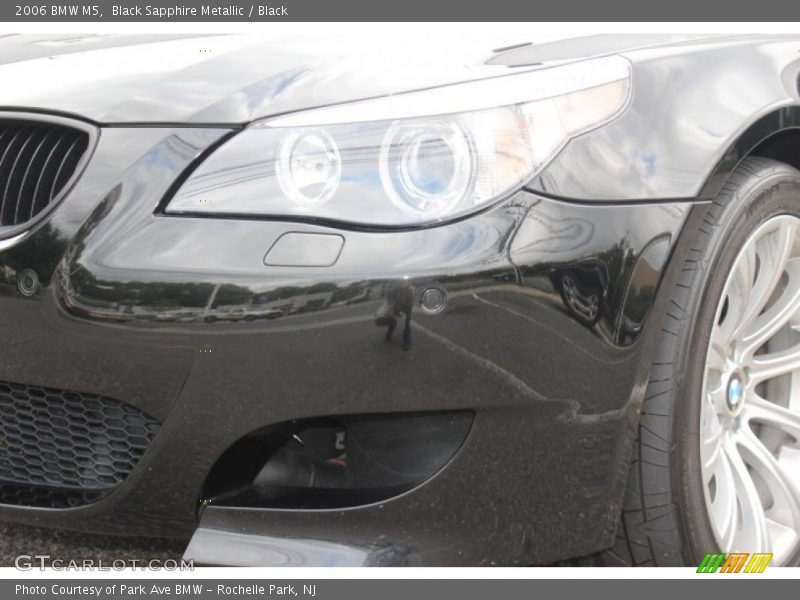 Black Sapphire Metallic / Black 2006 BMW M5