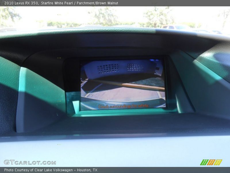 Starfire White Pearl / Parchment/Brown Walnut 2010 Lexus RX 350