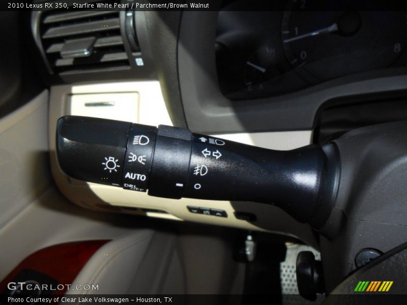 Starfire White Pearl / Parchment/Brown Walnut 2010 Lexus RX 350