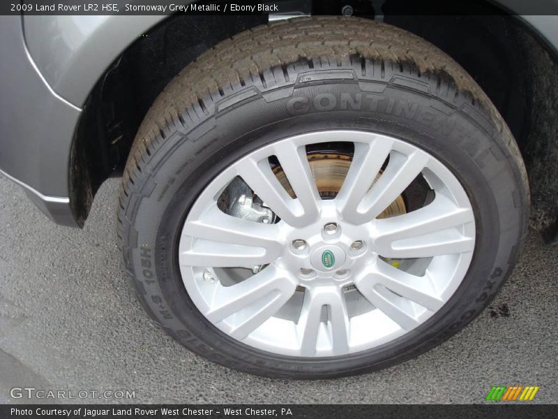 Stornoway Grey Metallic / Ebony Black 2009 Land Rover LR2 HSE