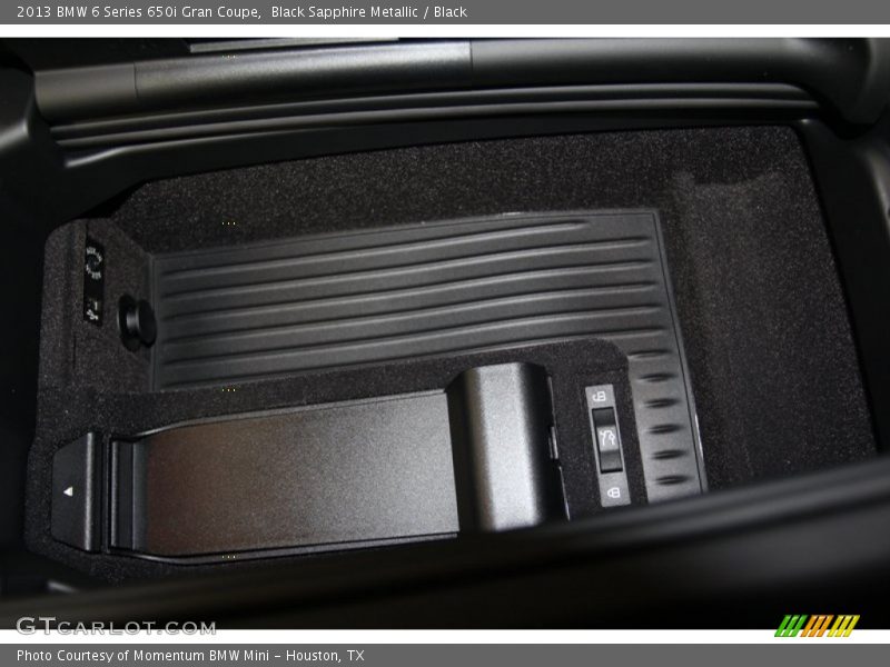 Black Sapphire Metallic / Black 2013 BMW 6 Series 650i Gran Coupe