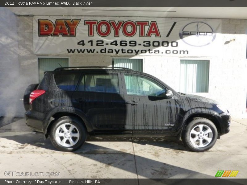 Black / Ash 2012 Toyota RAV4 V6 Limited 4WD