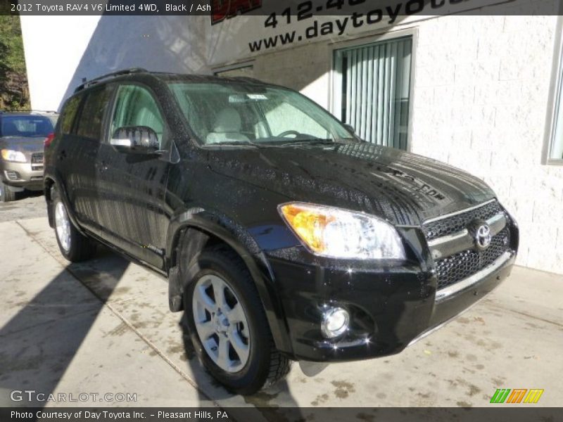 Black / Ash 2012 Toyota RAV4 V6 Limited 4WD
