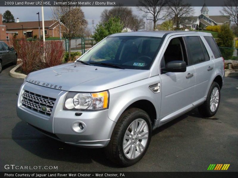Zermatt Silver Metallic / Ebony Black 2009 Land Rover LR2 HSE