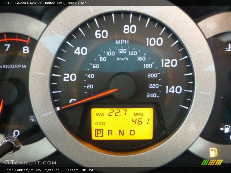 Black / Ash 2012 Toyota RAV4 V6 Limited 4WD