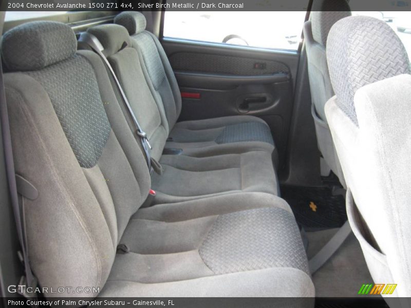 Silver Birch Metallic / Dark Charcoal 2004 Chevrolet Avalanche 1500 Z71 4x4