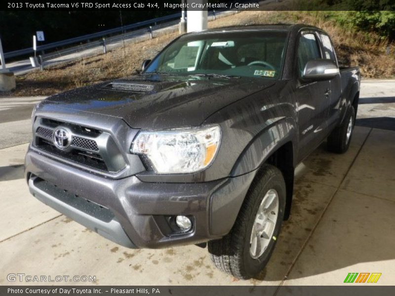 Magnetic Gray Metallic / Graphite 2013 Toyota Tacoma V6 TRD Sport Access Cab 4x4