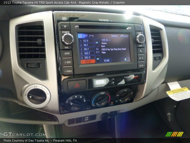 Magnetic Gray Metallic / Graphite 2013 Toyota Tacoma V6 TRD Sport Access Cab 4x4