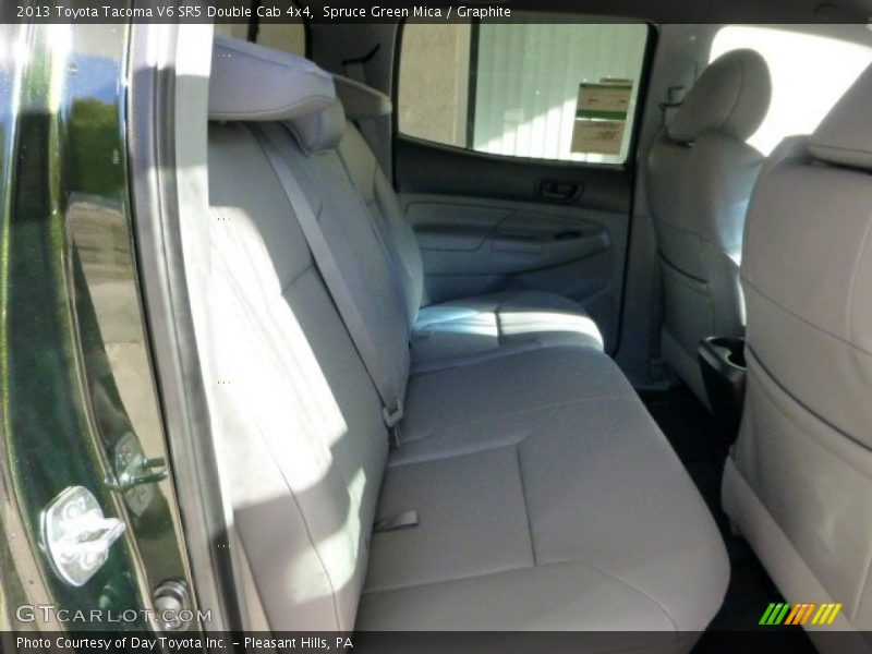 Spruce Green Mica / Graphite 2013 Toyota Tacoma V6 SR5 Double Cab 4x4