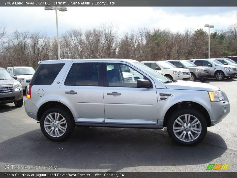 Zermatt Silver Metallic / Ebony Black 2009 Land Rover LR2 HSE