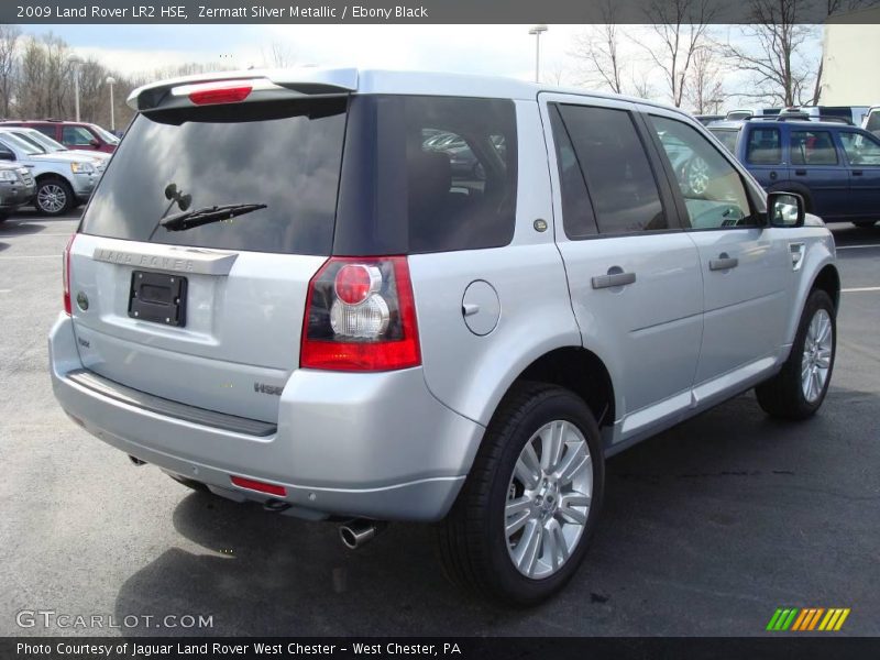 Zermatt Silver Metallic / Ebony Black 2009 Land Rover LR2 HSE