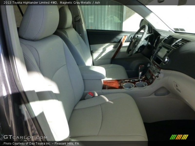 Magnetic Gray Metallic / Ash 2013 Toyota Highlander Limited 4WD