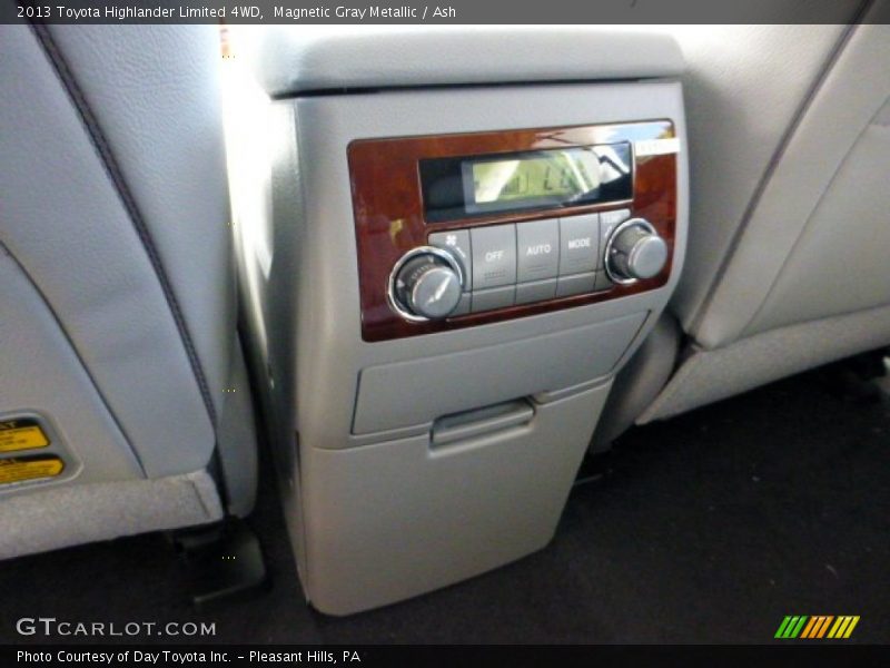 Magnetic Gray Metallic / Ash 2013 Toyota Highlander Limited 4WD