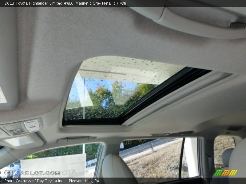 Magnetic Gray Metallic / Ash 2013 Toyota Highlander Limited 4WD