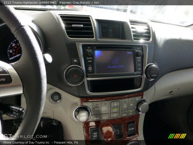 Magnetic Gray Metallic / Ash 2013 Toyota Highlander Limited 4WD