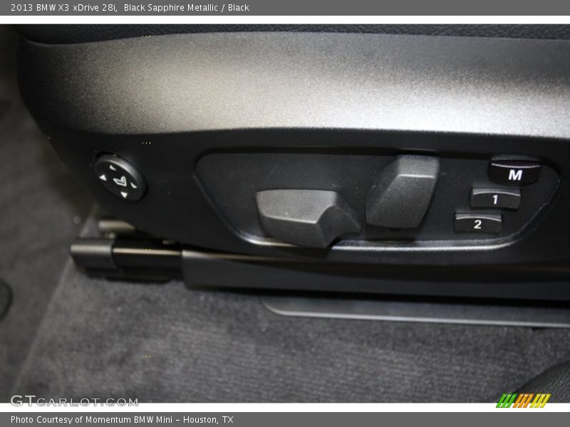 Black Sapphire Metallic / Black 2013 BMW X3 xDrive 28i