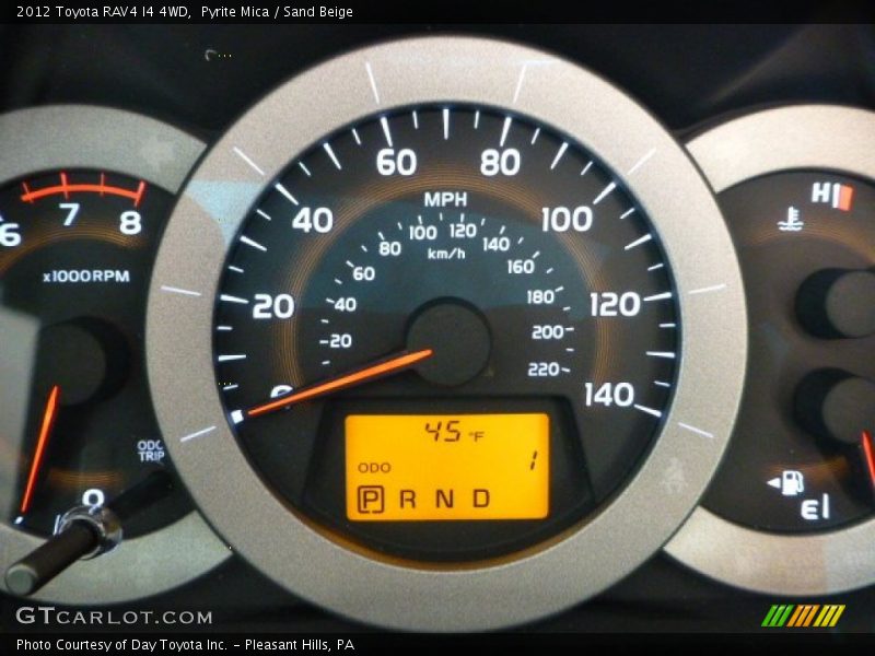 Pyrite Mica / Sand Beige 2012 Toyota RAV4 I4 4WD