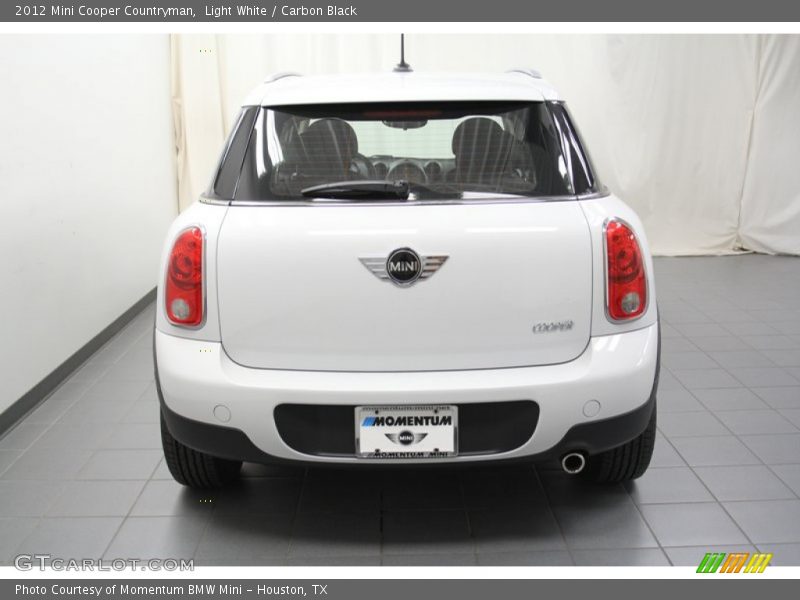 Light White / Carbon Black 2012 Mini Cooper Countryman