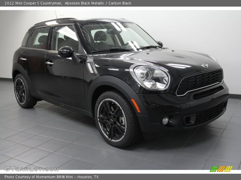 Absolute Black Metallic / Carbon Black 2012 Mini Cooper S Countryman