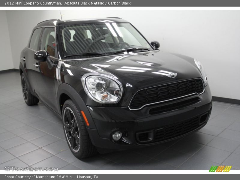 Absolute Black Metallic / Carbon Black 2012 Mini Cooper S Countryman