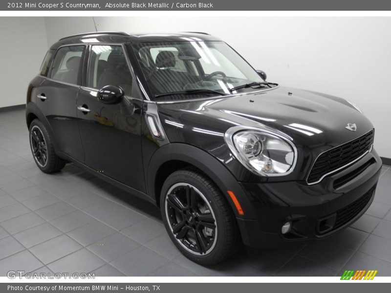 Absolute Black Metallic / Carbon Black 2012 Mini Cooper S Countryman