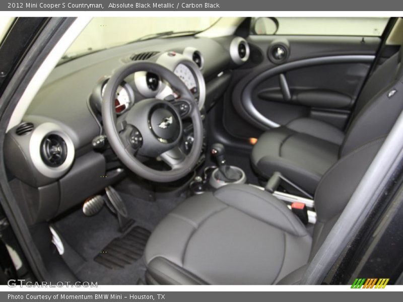 Absolute Black Metallic / Carbon Black 2012 Mini Cooper S Countryman