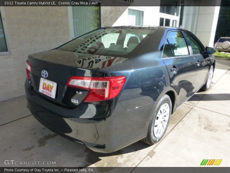 Cosmic Gray Mica / Ash 2012 Toyota Camry Hybrid LE
