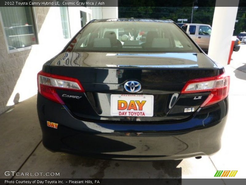 Cosmic Gray Mica / Ash 2012 Toyota Camry Hybrid LE