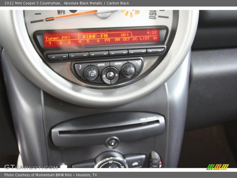Absolute Black Metallic / Carbon Black 2012 Mini Cooper S Countryman