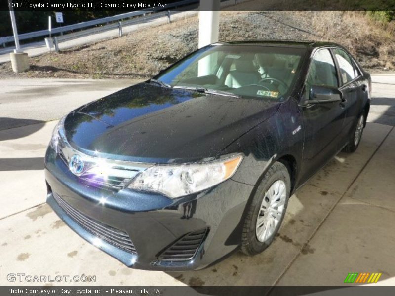 Cosmic Gray Mica / Ash 2012 Toyota Camry Hybrid LE