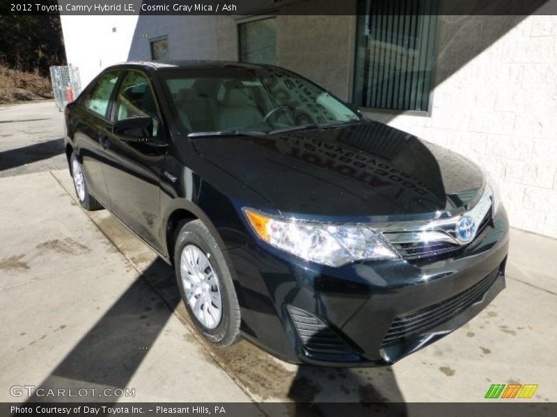 Cosmic Gray Mica / Ash 2012 Toyota Camry Hybrid LE