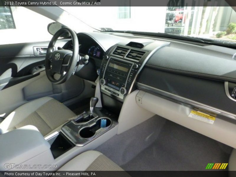 Cosmic Gray Mica / Ash 2012 Toyota Camry Hybrid LE